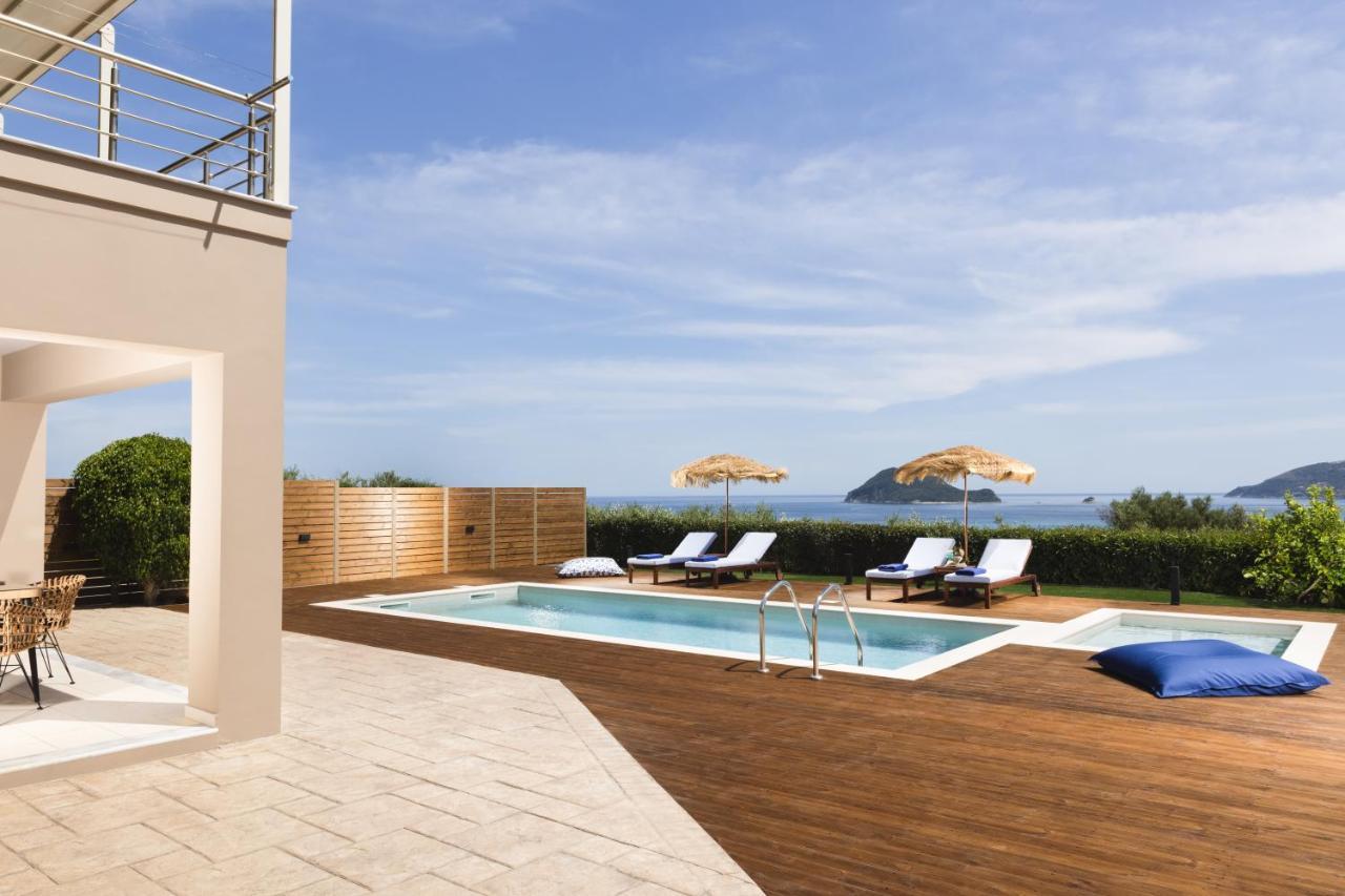 Diomani Maison - Private Pool & Sea View, By Zantewize Lithakiá Kültér fotó
