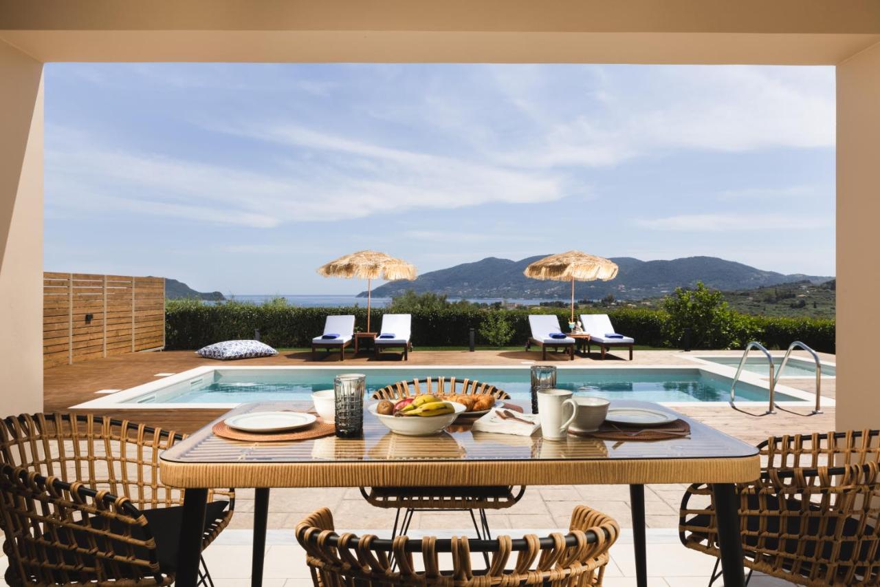 Diomani Maison - Private Pool & Sea View, By Zantewize Lithakiá Kültér fotó
